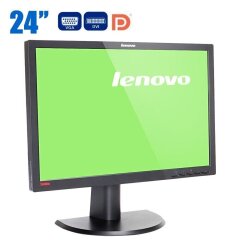 Монитор Б-класс Lenovo ThinkVision LT2452pwC / 24" (1920x1200) E-IPS / VGA, DVI, DisplayPort, USB / VESA 100x100