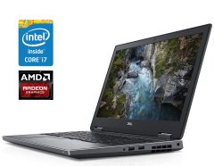 Мобильная рабочая станция Dell Precision 7540 / 15.6" (1920x1080) IPS / Intel Core i7-9750H (6 (12) ядер по 2.6 - 4.5 GHz) / 32 GB DDR4 / 256 GB SSD / AMD Radeon Pro WX 3200, 4 GB GDDR5, 128-bit / WebCam / Win 10 Pro