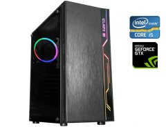 Игровой ПК Frontier Blade III Tower / Intel Core i5-4590 (4 ядра по 3.3 - 3.7 GHz) / 8 GB DDR3 / 120 GB SSD + 500 HDD / nVidia GeForce GTX 1060 Gaming X, 3 GB GDDR5, 192-bit / 500W