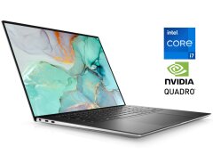Мобильная рабочая станция Dell Precision 5560 / 15.6" (3840x2400) IPS Touch / Intel Core i7-11850H (8 (16) ядра по 2.5 - 4.8 GHz) / 32 GB DDR4 / 512 GB SSD / nVidia Quadro T1200, 4 GB GDDR6, 128-bit / WebCam / Win 11 Pro
