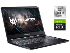Игровой ноутбук Acer Predator Helios PH315-53-57PV / 15.6" (1920x1080) IPS / Intel Core i7-10750H (6 (12) ядер по 2.6 - 4.8 GHz) / 16 GB DDR4 / 512 GB SSD / nVidia GeForce RTX 2070 Max-Q, 6 GB GDDR6, 256-bit / WebCam / Win 10 Home