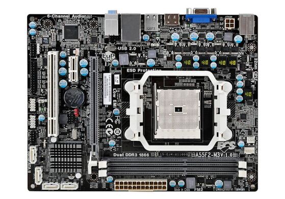 Материнська плата ECS A55F2-M3 / socket FM2