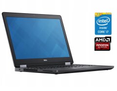 Игровой ноутбук Dell Precision 3510 / 15.6" (1920x1080) IPS / Intel Core i7-6700HQ (4 (8) ядра по 2.6 - 3.5 GHz) / 12 GB DDR4 / 256 GB SSD / AMD Radeon R9 M360, 2 GB GDDR5, 128-bit / WebCam / Win 10 Pro