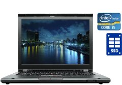 Ноутбук А-клас Lenovo ThinkPad T430 / 14" (1600x900) TN / Intel Core i5-2520M (2 (4) ядра по 2.5 - 3.2 GHz) / 4 GB DDR3 / 120 GB SSD / Intel HD Graphics 3000 / WebCam / DVD-RW