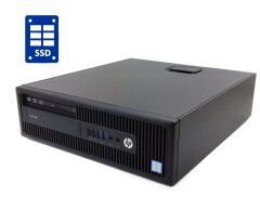 ПК Б-класс HP ProDesk 600 G2 SFF / Intel Core i3-6100 (2 (4) ядра по 3.7 GHz) / 8 GB DDR4 / 120 GB SSD / Intel HD Graphics 530 + USB-флешка 64 GB