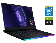 Игровой ноутбук MSI GE76 Raider 11UH / 17.3" (1920x1080) IPS / Intel Core i7-11800H (8 (16) ядер по 2.3 - 4.6 GHz) / 32 GB DDR4 / 1000 GB SSD / nVidia GeForce RTX 3080, 16 GB GDDR6, 256-bit / WebCam / Win 11 Pro
