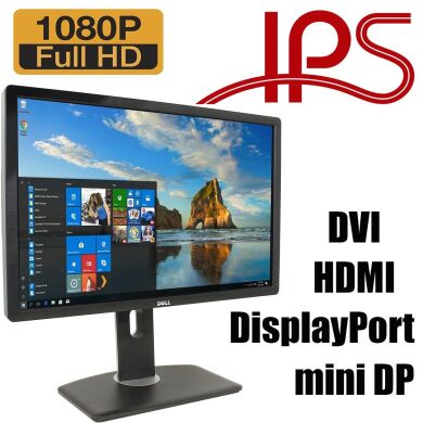 Монитор DELL U2413F / 24" (1920x1200) IPS / DVI, HDMI, 2xDisplayPort, mini DisplayPort, USB Монитор DELL U2413F / 24" (1920x1200) IPS / DVI, HDMI, 2xDisplayPort, mini DisplayPort, USB