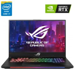 Игровой ноутбук Asus ROG Strix SCAR II GL704GV / 17.3" (1920x1080) IPS / Intel Core i7-8750H (6 (12) ядер по 2.2 - 4.1 GHz) / 8 GB DDR4 / 240 GB SSD / nVidia GeForce RTX 2060, 6GB GDDR6, 192-bit / WebCam 