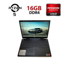 Игровой ноутбук Dell G5 5505 / 15.6" (1920x1080) IPS / AMD Ryzen 5 4600H (6 (12) ядер по 3.0 - 4.0 GHz) / 16 GB DDR4 / 256 GB SSD + 256 GB SSD / AMD Radeon RX 5600M, 6 GB GDDR6, 192-bit / WebCam