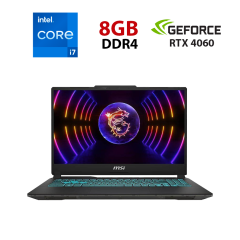 Ігровий ноутбук MSI Cyborg 15 A13VF-815NEU / 15.6" (1920x1200) IPS / Intel Core i7-13620H (10 (16) ядер по 3.6 - 4.9 GHz) / 16 GB DDR5 / 240 GB SSD / nVidia GeForce RTX 4060, 8 GB GDDR6, 128-bit / WebCam