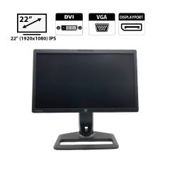 Монитор HP EliteDisplay E221c / 22" (1920x1080) IPS / DisplayPort, DVI, VGA