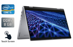 Ноутбук-трансформер Б-класс Dell Latitude 3330 / 13.3" (1920x1080) IPS Touch / Intel Core i5-1155G7 (4 (8) ядра по 2.5 - 4.5 GHz) / 8 GB DDR4 / 512 GB SSD / Intel Iris Xe Graphics / WebCam / HDMI