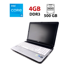 Ноутбук Fujitsu LifeBook A530 / 15.6" (1366x768) TN / Intel Core i5-460M (2 (4) ядра по 2.53 - 2.8 GHz) / 4 GB DDR3 / 500 GB HDD / Intel HD Graphics / No WebCam