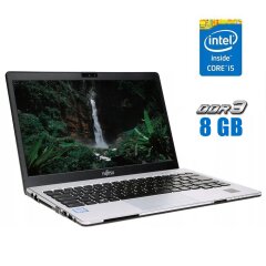 Ноутбук Fujitsu LifeBook S935 / 13.3" (1920x1080) IPS Touch / Intel Core i5-5300U (2 (4) ядра 2.3 - 2.9 GHz) / 8 GB DDR3 / 256 GB SSD / Intel HD Graphics 5500 / WebCam 