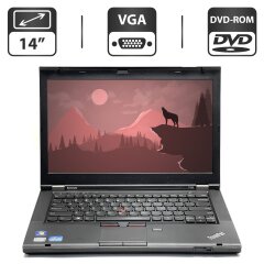Ноутбук Lenovo ThinkPad T430 / 14" (1366x768) TN / Intel Core i5-3320M (2 (4) ядра по 2.6 - 3.3 GHz) / 4 GB DDR3 / 320 GB HDD / Intel HD Graphics 4000 / DVD-ROM