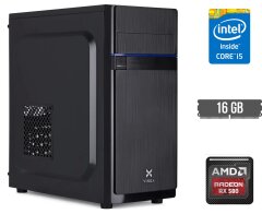 Ігровий ПК DTop Gaming i76 SSD Tower / Intel Core i5-4590 (4 ядра по 3.3 - 3.7 GHz) / 16 GB DDR3 / 480 GB SSD / AMD Radeon RX 580, 8 GB GDDR5, 256-bit / 500W