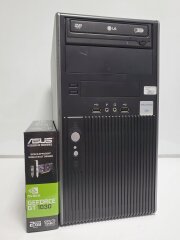 EuroCom Tower / Intel Сore i3-4130 (2 (4) ядра по 3.4 GHz) / 8 GB DDR3 / 120 GB SSD NEW+500 GB HDD / nVidia GeForce GT 1030, 2 GB GDDR5, 64-bit / USB 3.0