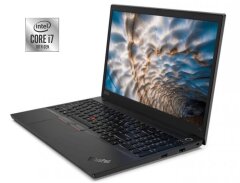 Ноутбук Lenovo ThinkPad E15 / 15.6" (1920x1080) IPS / Intel Core i7-10510U (4 (8) ядра по 1.8 - 4.9 GHz) / 16 GB DDR4 / 512 GB SSD / Intel UHD Graphics / WebCam / Win 10 Pro