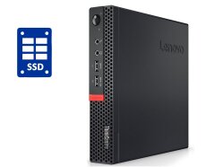 Неттоп Б-клас Lenovo ThinkCentre M710q Tiny USFF / Intel Core i3-7100T (2 (4) ядра по 2.4 - 3.4 GHz) / 8 GB DDR4 / 256 GB SSD M.2 / Intel HD Graphics 630 / Win 10