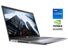 Мобильная рабочая станция Dell Precision 3560 / 15.6" (1920x1080) IPS / Intel Core i7-1185G7 (4 (8) ядра по 1.2 - 4.8 GHz) / 16 GB DDR4 / 512 GB SSD / nVidia Quadro T500, 2 GB GDDR6, 64-bit / WebCam