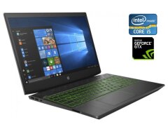 Игровой ноутбук HP Pavilion Gaming 15-cx0056wm / 15.6" (1920x1080) IPS / Intel Core i5-8300H (4 (8) ядра по 2.3 - 4.0 GHz) / 16 GB DDR4 / 512 GB SSD / nVidia GeForce GTX 1050 Ti, 4 GB GDDR5, 128-bit / WebCam