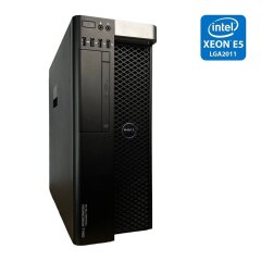Сервер Dell Precision T7810 Tower / 2x Intel Xeon E5-2697 v4 (18 (36) ядер по 2.3 - 3.6 GHz) / 32 GB DDR4 / 256 GB SSD M.2 / 685W / Win 10 Pro