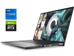 Игровой ноутбук Dell Vostro 7620 / 16" (1920x1200) IPS / Intel Core i7-12700H (14 (20) ядер по 3.5 - 4.7 GHz) / 16 GB DDR4 / 512 GB SSD / nVidia GeForce RTX 3050 Ti, 4 GB GDDR6, 128-bit / WebCam
