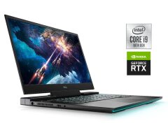 Игровой ноутбук Б-класс Dell G7 7500 / 15.6" (1920x1080) IPS / Intel Core i9-10885H (8 (16) ядер по 2.4 - 5.3 GHz) / 16 GB DDR4 / 1000 GB SSD / nVidia GeForce RTX 2070 Max-Q, 8 GB GDDR6, 256-bit / WebCam