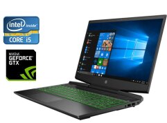 Ігровий ноутбук HP Pavilion - 15-dk0068wm / 15.6" (1920x1080) IPS / Intel Core i5-9300H (4 (8) ядра по 2.4 - 4.1 GHz) / 16 GB DDR4 / 256 GB SSD / nVidia GeForce GTX 1050, 3 GB GDDR5, 96-bit / WebCam / Win 10 Home