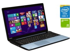 Игровой ноутбук Toshiba Satellite S70-A / 17.3" (1600x900) TN / Intel Core i7-4700MQ (4 (8) ядра по 2.4 - 3.4 GHz) / 8 GB DDR3 / 240 GB SSD / nVidia GeForce GT 740M, 2 GB DDR3, 64-bit / WebCam / DVD-ROM / Win 10 Pro