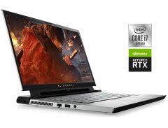 Игровой ноутбук Dell Alienware m15 R4 White / 15.6" (1920x1080) IPS / Intel Core i7-10870H (8 (16) ядер по 2.2 - 5.0 GHz) / 16 GB DDR4 / 1000 GB SSD / nVidia GeForce RTX 3070, 8 GB GDDR6, 256-bit / WebCam