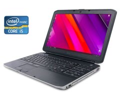 Ноутбук А-клас Dell Latitude E5530 / 15.6" (1366x768) TN / Intel Core i5-3210M (2 (4) ядра по 2.5 - 3.1 GHz) / 8 GB DDR3 / 128 GB SSD / Intel HD Graphics 4000 / WebCam / DVD-RW