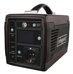 Портативная зарядная станция Scheppach BLBSG300 / 300W / 230V + DC12V + Type-C + USB 2.0