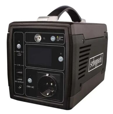 Портативная зарядная станция Scheppach BLBSG300 / 300W / 230V + DC12V + Type-C + USB 2.0