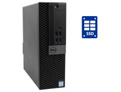 ПК Dell OptiPlex 5040 SFF / Intel Core i3-6100 (2 (4) ядра по 3.7 GHz) / 8 GB DDR3 / 120 GB SSD / Intel HD Graphics 530 / Win 10 Pro