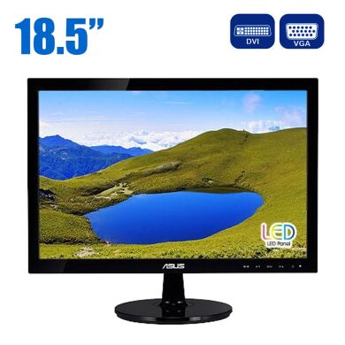 Монитор ASUS VS197N / 18.5" (1366x768) TN+Film / VGA, DVI / VESA 75x75 Монитор ASUS VS197N / 18.5" (1366x768) TN+Film / VGA, DVI / VESA 75x75
