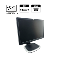 Монитор HP L2245w / 22" (1680x1050) TN / VGA, DVI, USB