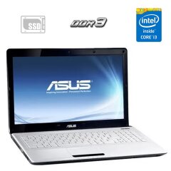 Ноутбук Asus K52JT / 15.6" (1366x768) TN / Intel Core i3-350M (2 (4) ядра по 2.26 GHz) / 4 GB DDR3 / 240 GB SSD NEW / AMD Radeon HD 6370M, 512 MB DDR3, 64-bit / WebCam / DVD-RW / АКБ не держит