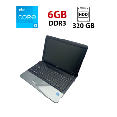 Ноутбук Samsung R540 / 15.6" (1366x768) TN / Intel Core i3-380M (2 (4) ядра по 2.53 GHz) / 6 GB DDR3 / 320 GB HDD / Intel HD Graphics / Webcam
