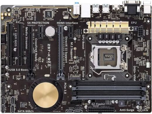 Нова материнська плата Asus Z97-K R2.0 OEM / Socket Intel LGA1150 / M.2