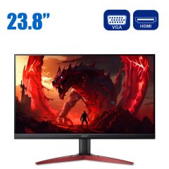 Новий монітор Acer Nitro Gaming KG242Y / 23.8" (1920x1080) IPS / HDMI, VGA, Audio / VESA 100x100 / Вбудовані колонки 2x 2W