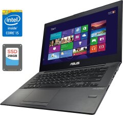 Ультрабук Б-клас Asus ASUSPRO Advanced BU401LA / 14" (1366x768) TN / Intel Core i5-4210U (2 (4) ядра по 1.7 - 2.7 GHz) / 8 GB DDR3 / 256 GB SSD / Intel HD Graphics 4400 / WebCam / HDMI